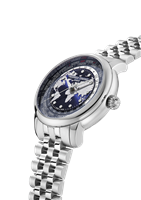 Orologio Frederique Constant Uomo Classic Wordltimer Manufacture in Acciaio FC-719NN3H6B - FC-719NN3H6B